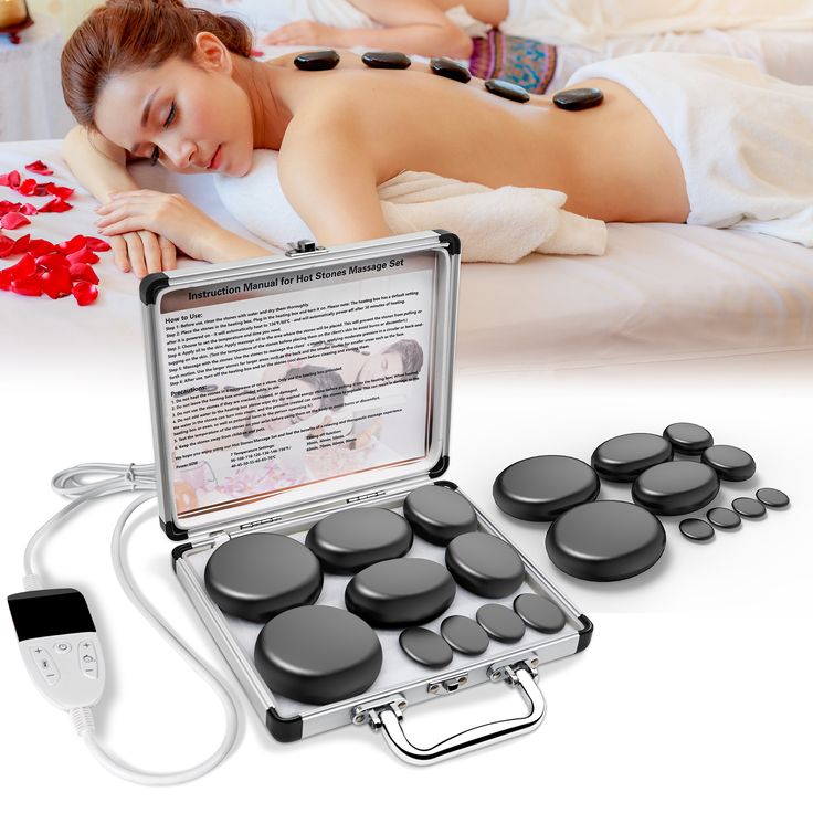 Massage stones / hot stone set