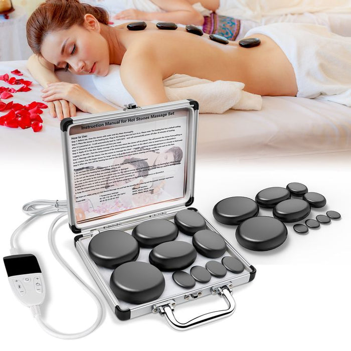 Massage stones / hot stone set