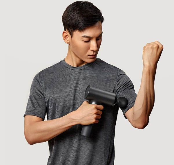 Mini percussion massage gun