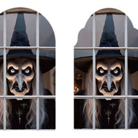 Ghost Holographic Mirror Halloween Decoration