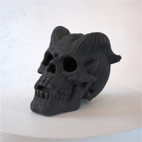 Halloween Decoration - Spooky Fire Pit Skull for Parties & Gifts