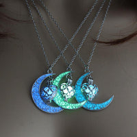 Fashion Trendy Men's Luminous Flame Dragon Necklace jewelry