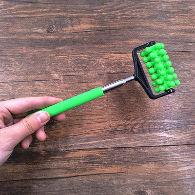 Telescopic Plastic Massage Roller Back Scratcher