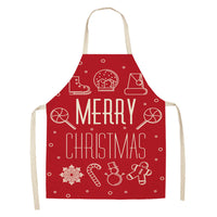 Christmas Day Apron festive polyester design
