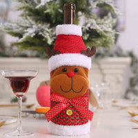 Christmas Decorations Wine Bottle Socks Holiday Gift