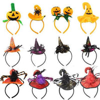 Halloween headband party costume accessory with pumpkin design