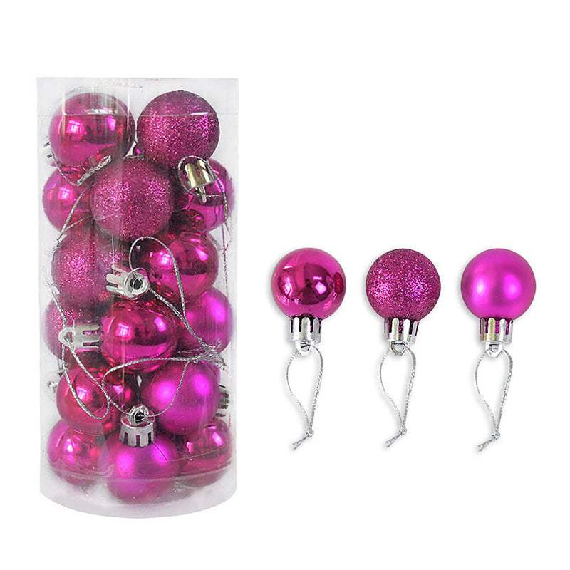 Christmas Decoration Shiny Matte Christmas Ball Ornament