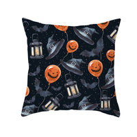Halloween pillowcase festive decorative cushion cover with pumpkin design