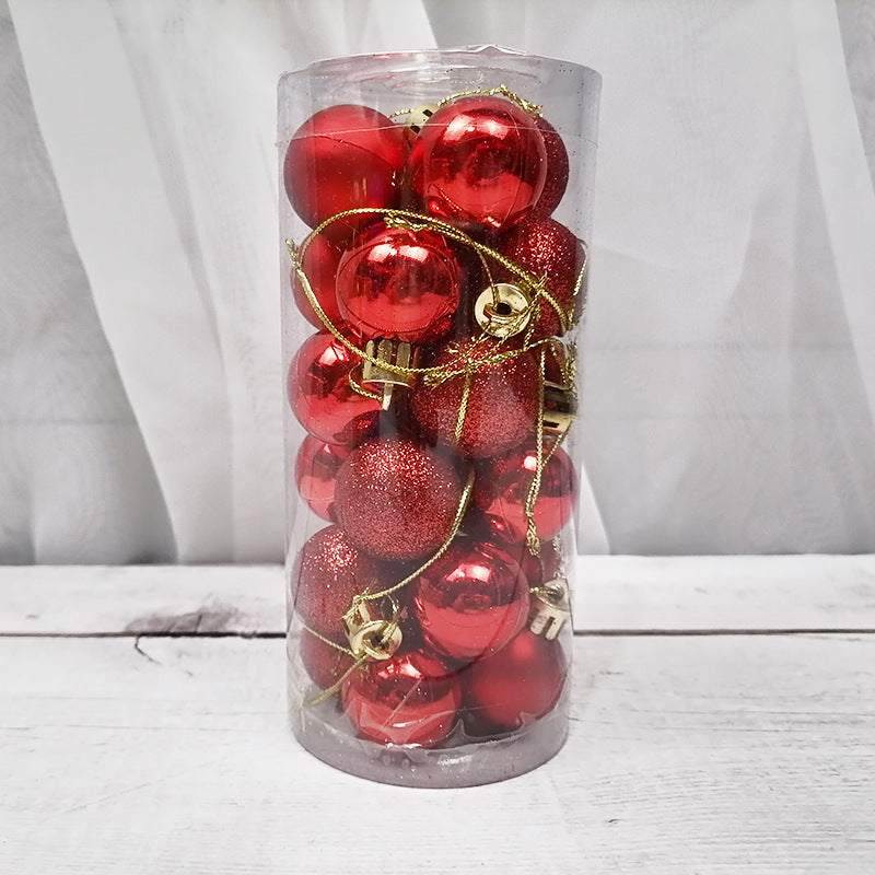 Christmas Decoration Shiny Matte Christmas Ball Ornament