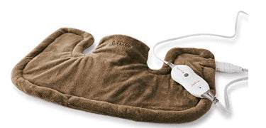 Electric shoulder guard heating pad for neck and shoulder pain relief with adjustable temperature settings