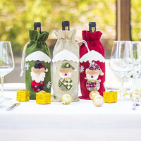Christmas Decorations Wine Bottle Socks Holiday Gift