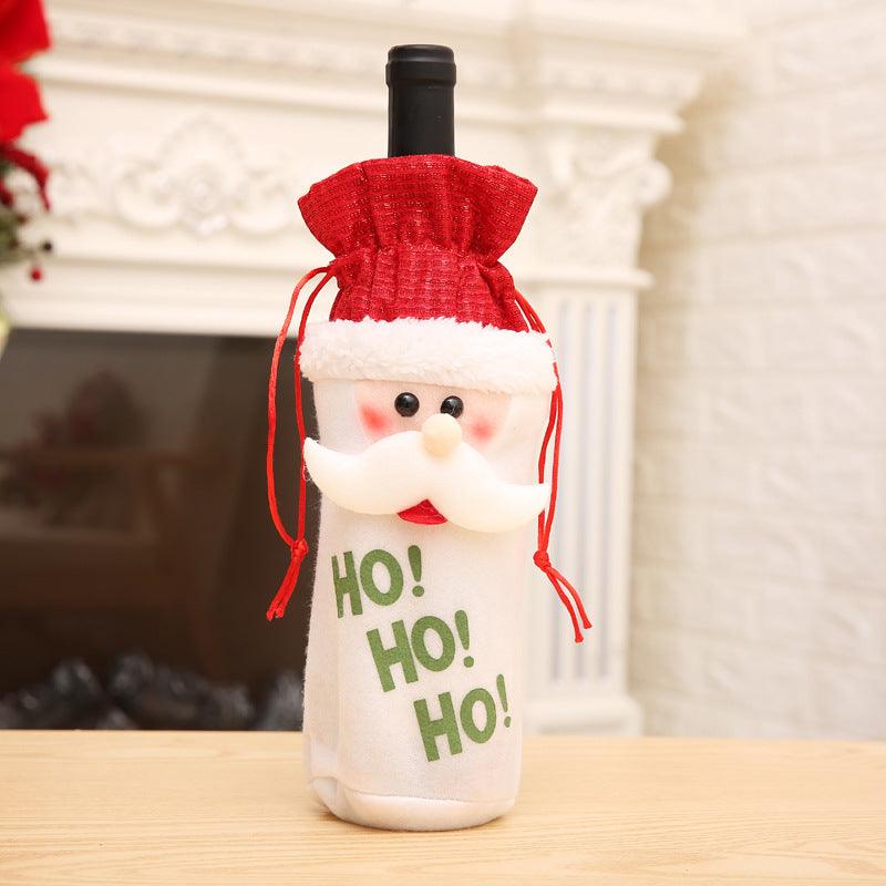 Christmas Decorations Wine Bottle Socks Holiday Gift