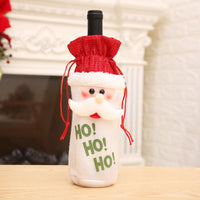 Christmas Decorations Wine Bottle Socks Holiday Gift