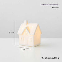 Ceramic Christmas Tree Desktop Luminous Holiday Decoration