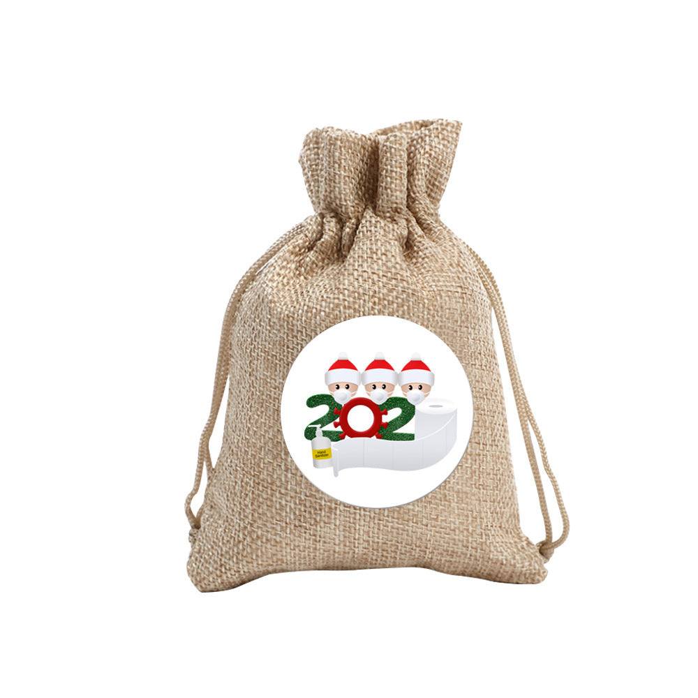 Christmas candybags filled with festive treats and gifts