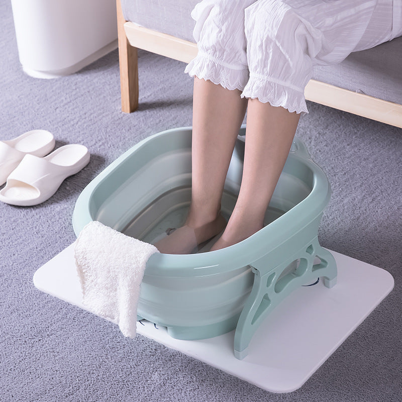 Foldable Footbath Massage Bucket Plastic Foot Bath Basin