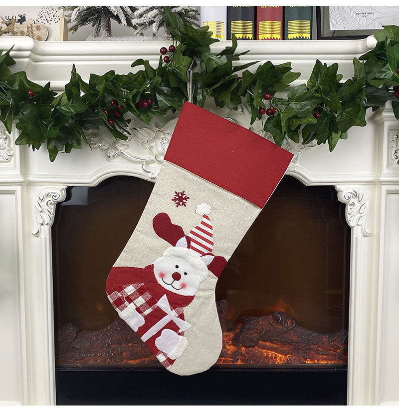 Christmas Decoration Pendant - Festive Holiday Decor with Stylish Socks