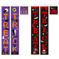 Halloween Decoration Outdoor Banner – Trick & Treat Sign