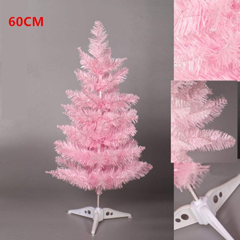 Pink Cherry Gradient Tree Christmas Decoration
