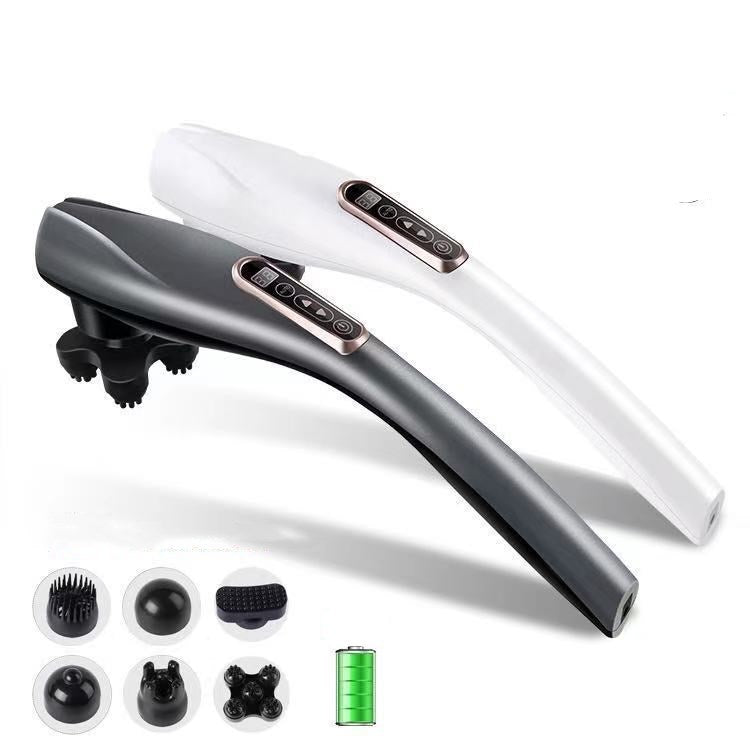Electric Handheld Massager 6-Head Body Therapy Machine