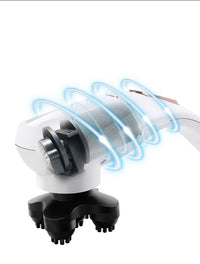 Electric Handheld Massager 6-Head Body Therapy Machine