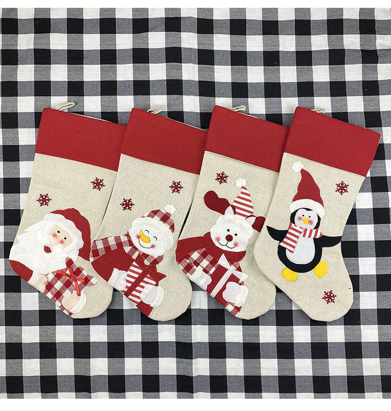 Christmas Decoration Pendant - Festive Holiday Decor with Stylish Socks