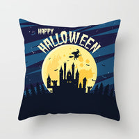 Halloween pillowcase festive decorative cushion cover with pumpkin design