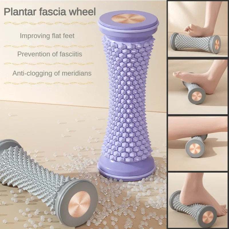   Foot Roller Massage - Plantar Fasciitis Relief - Heel Foot Arch Pain