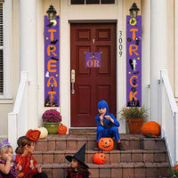 Halloween Decoration Outdoor Banner – Trick & Treat Sign