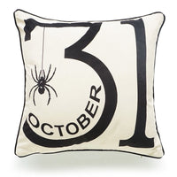 Halloween pillowcase spooky decorative cushion cover with pumpkin design