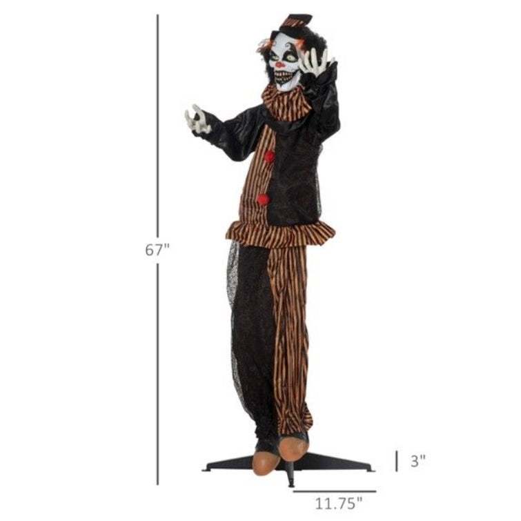 Halloween clown - Halloween decoration - scare trick-or-treaters