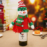 Christmas Decorations Wine Bottle Socks Holiday Gift