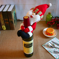 Christmas Decorations Wine Bottle Socks Holiday Gift