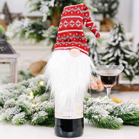 Christmas Decorations Wine Bottle Socks Holiday Gift