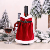 Christmas Decorations Wine Bottle Socks Holiday Gift