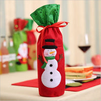 Christmas Decorations Wine Bottle Socks Holiday Gift