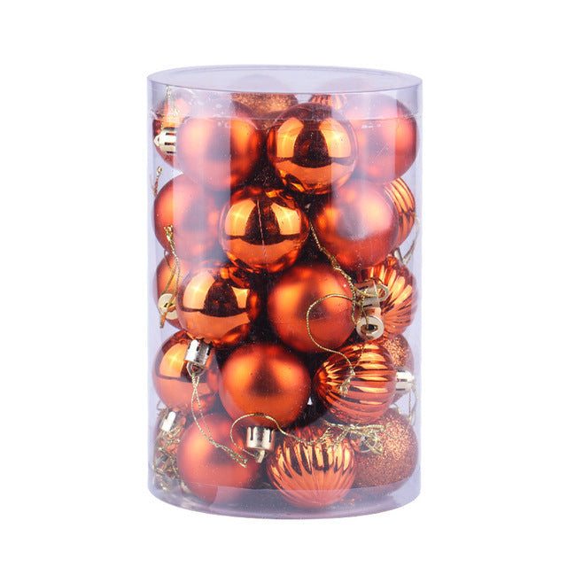 34 Christmas Ball Set 4cm – Festive Christmas Ornaments