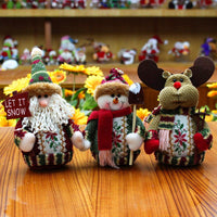 Christmas Elk Santa Claus Snowman Holiday Decoration
