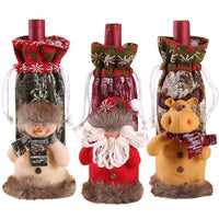 Christmas Decorations Wine Bottle Socks Holiday Gift
