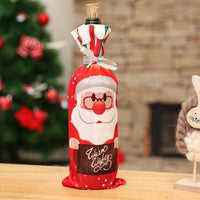 Christmas Decorations Wine Bottle Socks Holiday Gift