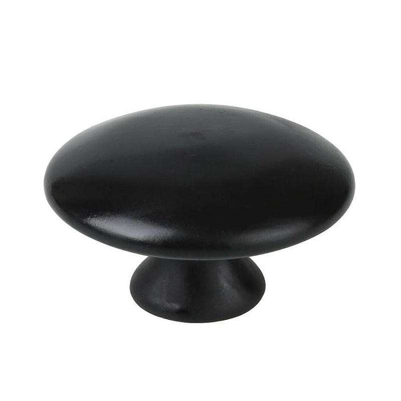 Black Bianstone mushroom head massage energy stone for acupuncture and body massage