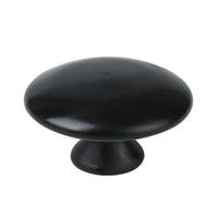 Black Bianstone mushroom head massage energy stone for acupuncture and body massage