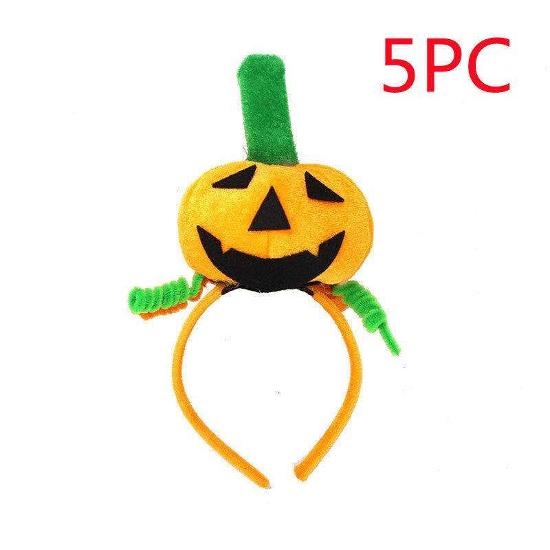 Halloween headband party costume accessory with pumpkin design