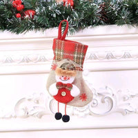 Christmas Decorations hanging stocking gift bag pendant