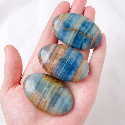 Natural Crystal Hot Compress Oval Stone