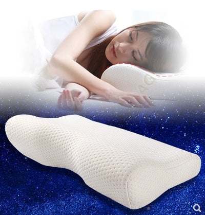 Cervical pillow neck pillow memory foam butterfly-shaped for adult neck support