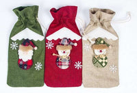 Christmas Decorations Wine Bottle Socks Holiday Gift
