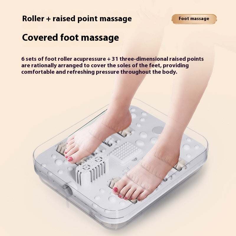 Constant Temperature Electric Massage foot bath basin with roller and raised point foot massage features
