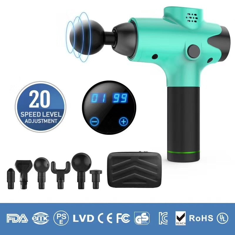 Massage Gun Fitness Equipment Fascia Muscle Recovery Tool