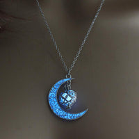 Fashion Trendy Men's Luminous Flame Dragon Necklace jewelry
